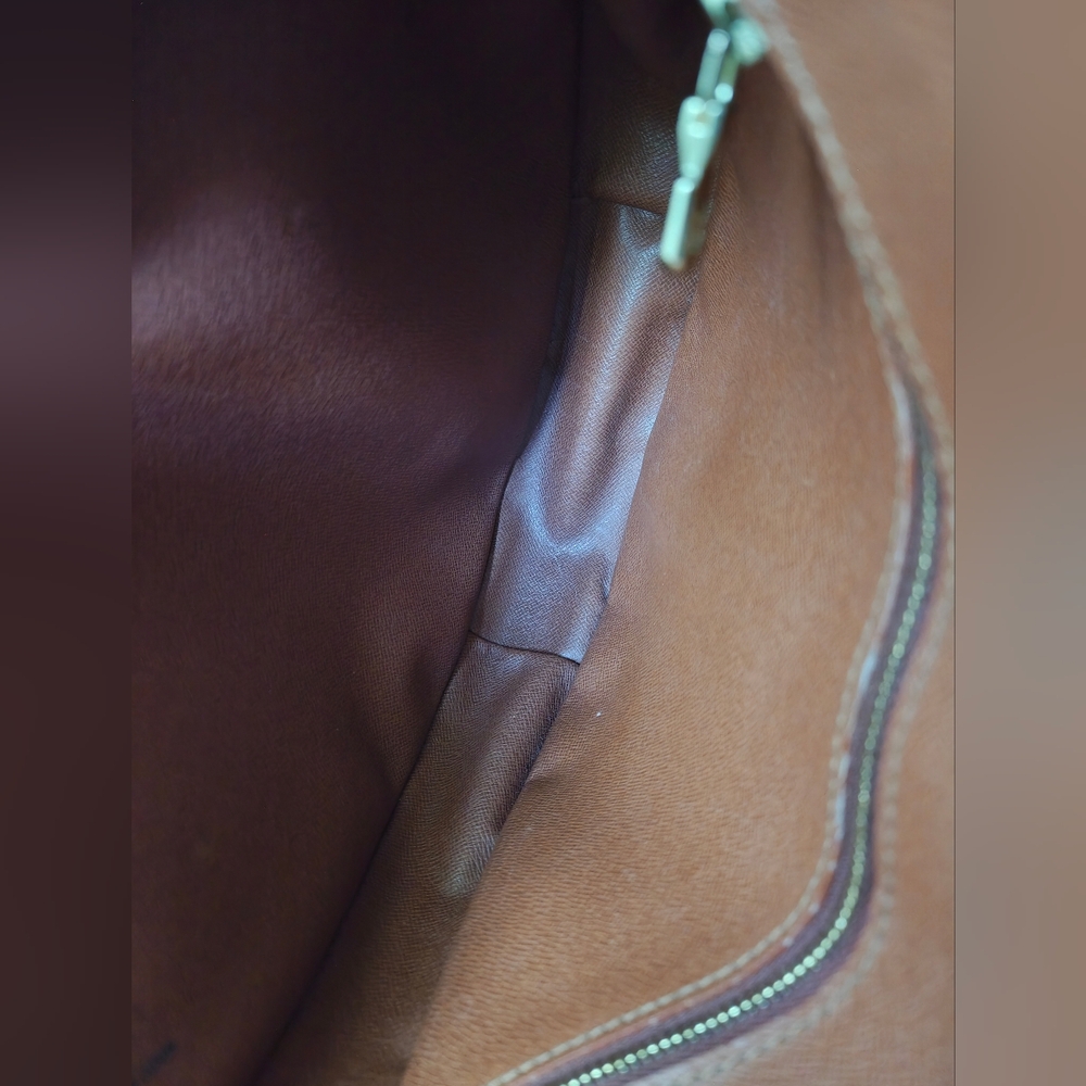 Louis Vuitton Monogram Brown & Tan Crossbody Saddle Bag - Picture 13 of 16